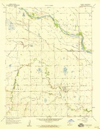Colwich 1958 topographic map thumbnail