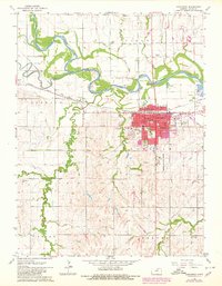 Concordia 1965 topographic map thumbnail