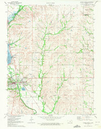 Council Grove 1971 topographic map thumbnail