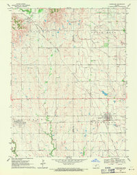 Courtland 1969 topographic map thumbnail