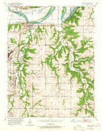 De Soto 1951 topographic map thumbnail