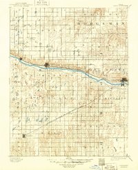 Dodge 1892 topographic map thumbnail