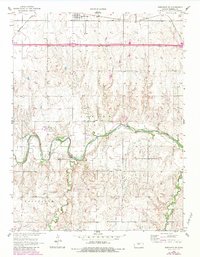 Dorrance SW 1956 topographic map thumbnail