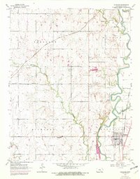 Douglass 1955 topographic map thumbnail