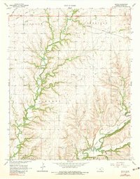 Eaton 1965 topographic map thumbnail