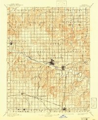 Ellsworth 1894 topographic map thumbnail