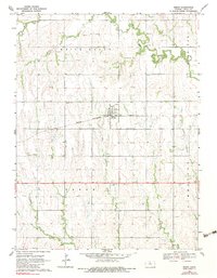 Esbon 1969 topographic map thumbnail