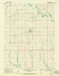 Esbon 1969 topographic map thumbnail