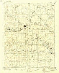 Eureka 1894 topographic map preview