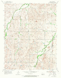 Falun 1955 topographic map preview