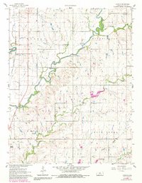 Gordon 1961 topographic map thumbnail