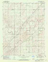 Greensburg NE 1969 topographic map thumbnail