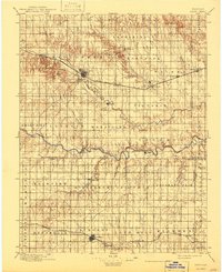 Hays 1896 topographic map thumbnail