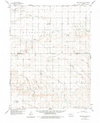 Horsethief Draw 1959 topographic map thumbnail
