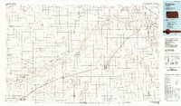 Hugoton 1983 topographic map thumbnail