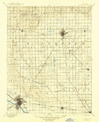 Hutchinson 1893 topographic map thumbnail