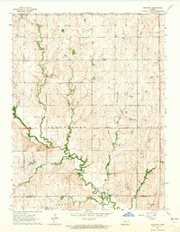 Industry 1964 topographic map preview