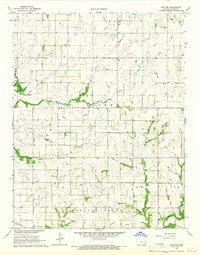 Iola SE 1965 topographic map thumbnail