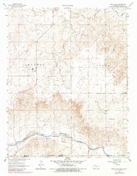 Irish Flats 1963 topographic map thumbnail