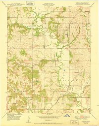 Jarbalo 1950 topographic map thumbnail