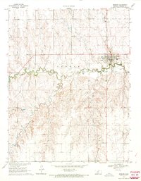 Jetmore 1969 topographic map thumbnail