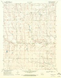 Jetmore NE 1970 topographic map thumbnail