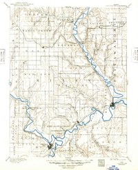 Junction City 1894 topographic map thumbnail