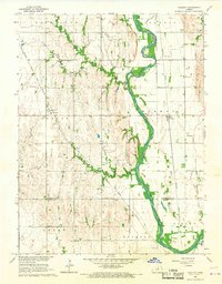 Kackley 1965 topographic map thumbnail