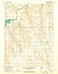 Kanona 1965 topographic map thumbnail