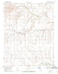 La Crosse NW 1968 topographic map thumbnail