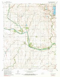 Lake Afton 1965 topographic map thumbnail
