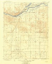 Lakin 1900 topographic map thumbnail