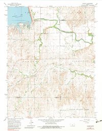 Langley 1964 topographic map thumbnail