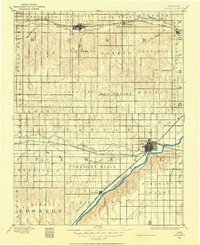 Larned 1889 topographic map preview