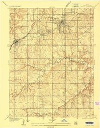 Lenexa 1935 topographic map thumbnail
