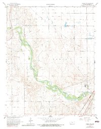 Liberal NE 1968 topographic map thumbnail
