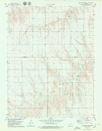 Long Draw South 1978 topographic map thumbnail