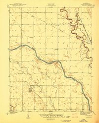 Maize 1941 topographic map preview