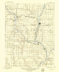 Marysville 1894 topographic map thumbnail