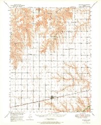 Mc Donald 1950 topographic map thumbnail