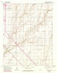 Mc Pherson SE 1965 topographic map thumbnail