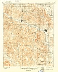 Medicine Lodge 1893 topographic map preview