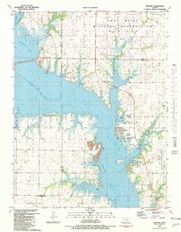 Milford 1982 topographic map thumbnail