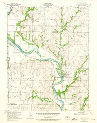 Milford 1955 topographic map thumbnail