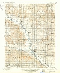 Minneapolis 1892 topographic map thumbnail