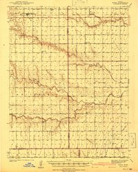 Modoc 1941 topographic map thumbnail
