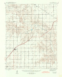Moscow 1944 topographic map thumbnail