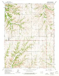 Olsburg 1964 topographic map thumbnail