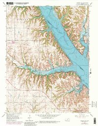 Olsburg SW 1964 topographic map thumbnail