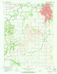 Ottawa South 1956 topographic map thumbnail